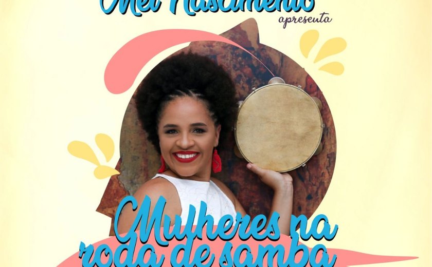 No Santorégano, Mel Nascimento apresenta as Mulheres na Roda de Samba