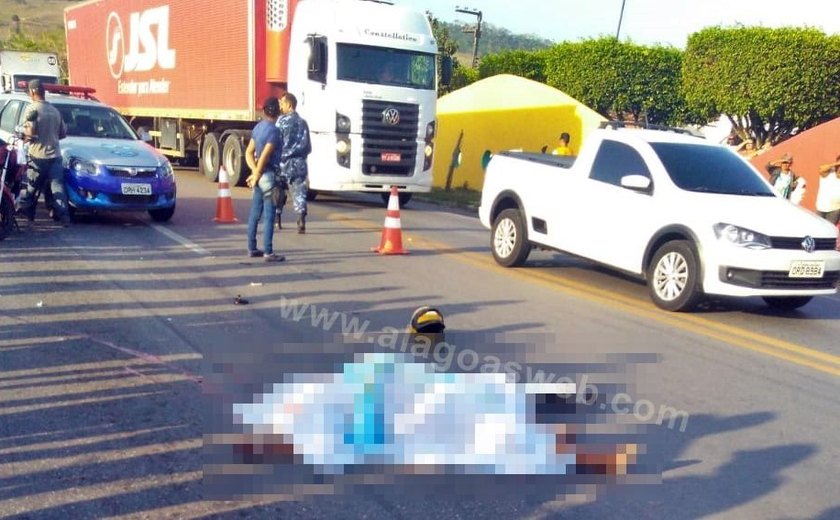 Colisão entre carro e moto em São Miguel dos Campos deixa um morto