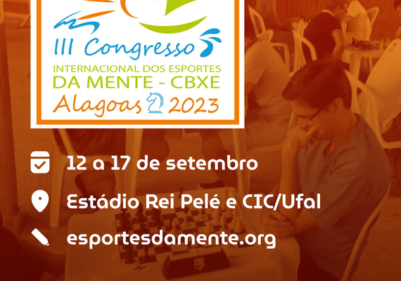 Congresso Internacional de Jogos da Mente acontece na Ufal a partir de terça (12)