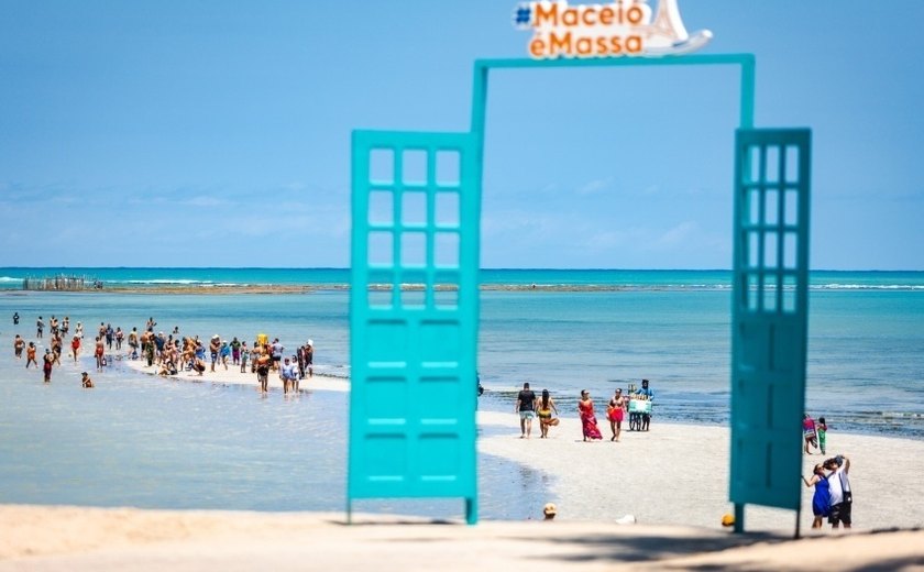 Maceió se destaca entre os destinos mais procurados por turistas estrangeiros