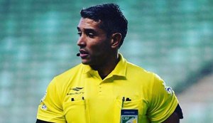 Árbitro Felipe Fernandes de Lima, da Federação Mineira, apita Goiás x CSA