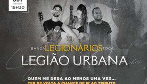 Tributo à Legião Urbana movimenta a noite desta segunda, em Maceió