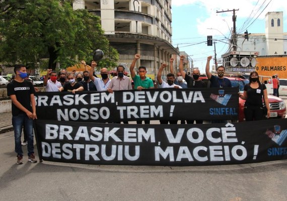 Sinfeal e moradores de bairros atingidos realizam novo protesto