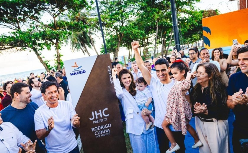 Nova orla de Jaraguá é entregue e área abandonada vira cartão-postal em Maceió