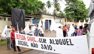 Aluguel social de R$ 250 gera revolta e protesto dos moradores do Mutange