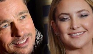 Separado de Angelina Jolie, Brad Pitt estaria namorando a atriz Kate Hudson