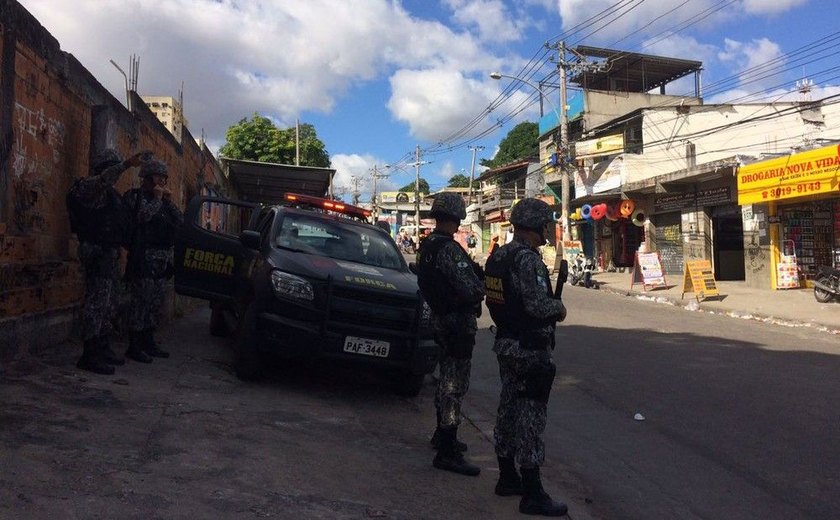 Agentes da Força Nacional começam a atuar em vias do Rio de Janeiro