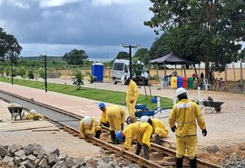 Obras do VLT avançam em Arapiraca
