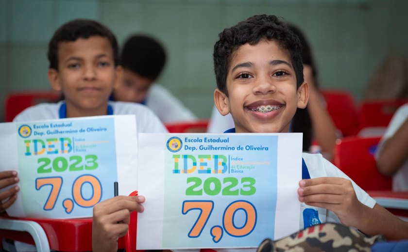 Escola comemora melhor nota da rede estadual no Ideb Anos Iniciais/Ensino Fundamental