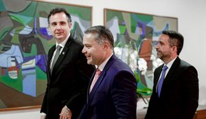 Em Brasília, Renan Filho se reúne com presidente do Senado para tratar de investimentos estratégicos em Alagoas