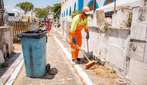 Alurb intensifica melhorias nos cemitérios públicos de Maceió para o Dia de Finados