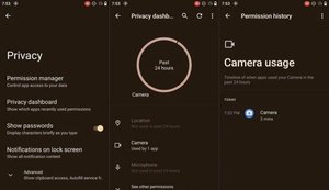 Android 12 terá painel para limitar acesso de apps à câmera e ao microfone