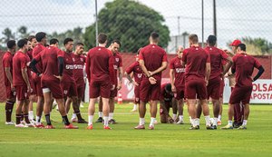 CRB finaliza preparação e embarca para duelo contra o Atlético Goianiense