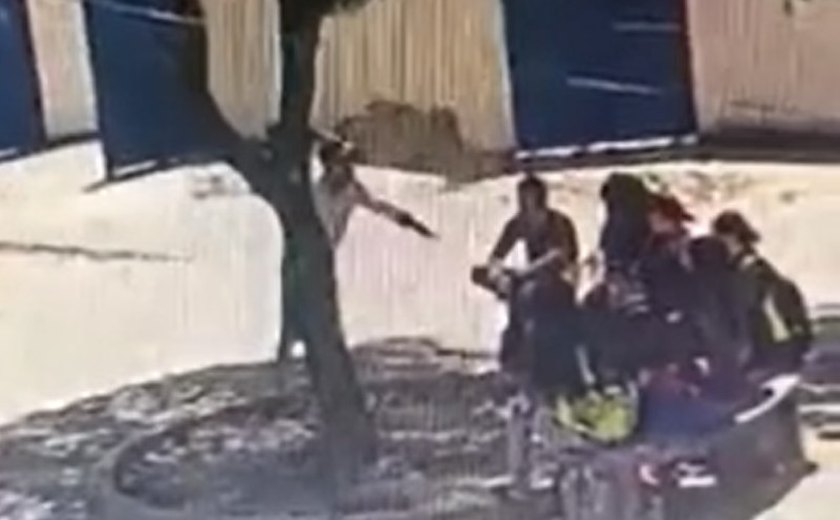 Vídeo: Polícia Civil investiga assalto em escola estadual da parte alta de Maceió