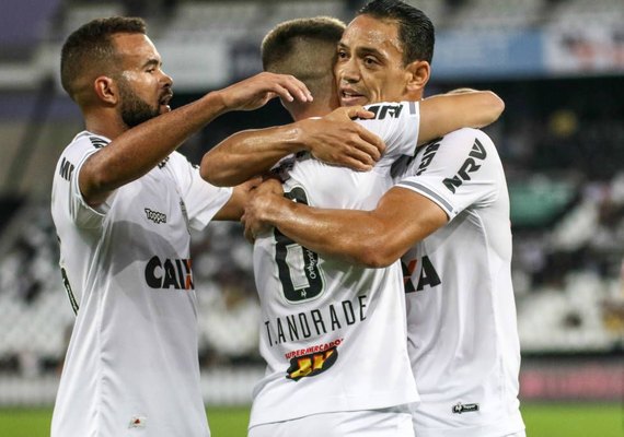 Atlético Mineiro faz 3 a 0 e passa pelo Botafogo no Rio de Janeiro