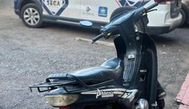 Lei Seca recupera ciclomotor com queixa de roubo e furto em Arapiraca