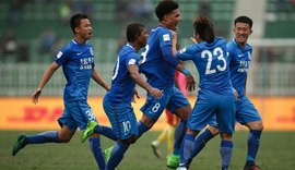 Alagoano Marinho começa no banco e vê Changchun perder após gol de Júnior Urso