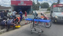 Ciclista é atropelado por caminhão em frente ao DER em Arapiraca