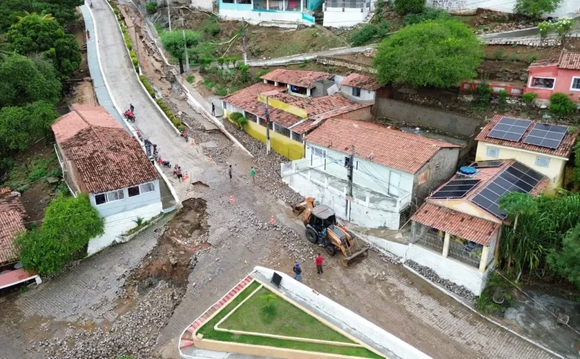 Prefeitura de Piranhas busca solução definitiva para danos causados pelas chuvas e articula projeto de drenagem