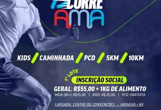 Inscrições abertas para a 1ª Corrida QUEM CORRE AMA