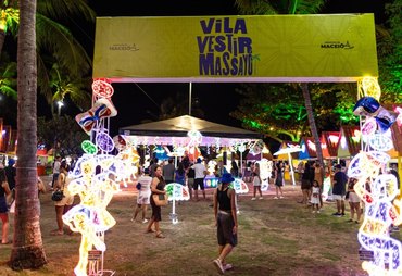 Vila Vestir Massayó leva cultura, gastronomia e clima de Carnaval à orla de Pajuçara