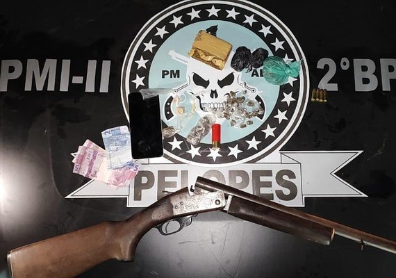 PM registra apreensões de 20 armas e 5 kg de drogas na primeira semana de outubro