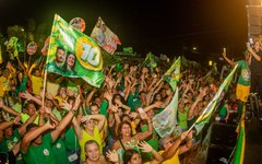 Comício na Barra de Santo Antônio