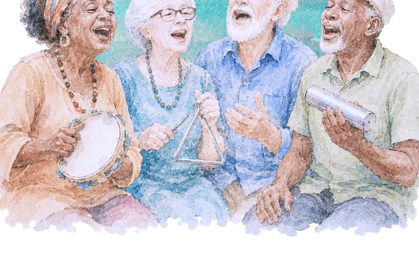 'Vivências Musicais para 60+' chega este mês à Casa Luiza de Marillac