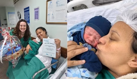 Miguel e Ayla são os primeiros bebês nascidos no Rio em 2026