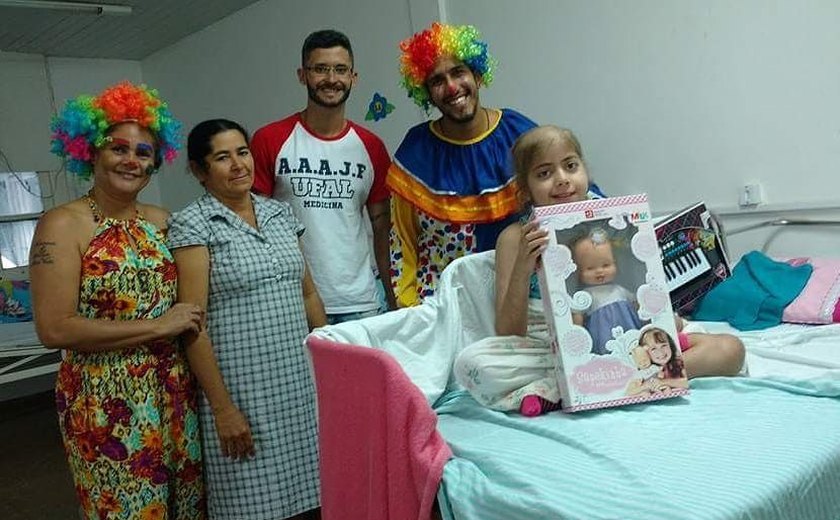 Grupo em Maceió arrecada doações para hospitais no Dia das Crianças; veja como ajudar