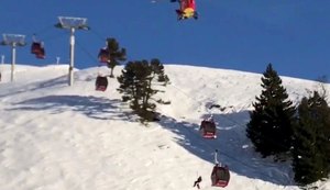 150 esquiadores são resgatados de teleférico nos Alpes franceses