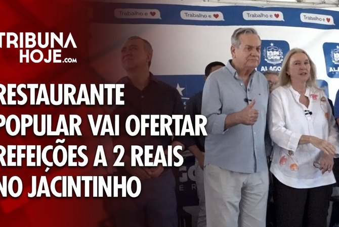 Restaurante popular vai ofertar refeições a 2 reais no Jacintinho