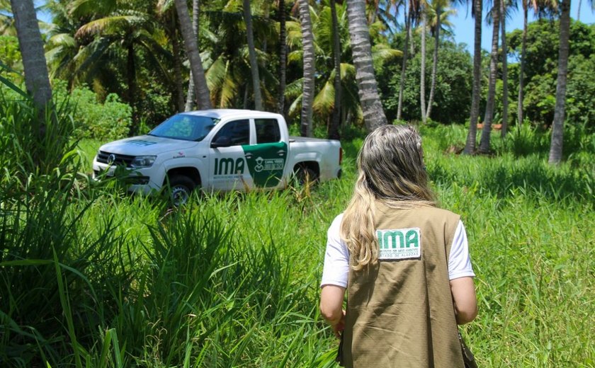 IMA vistoria propriedade rural particular para criar área de soltura de animais