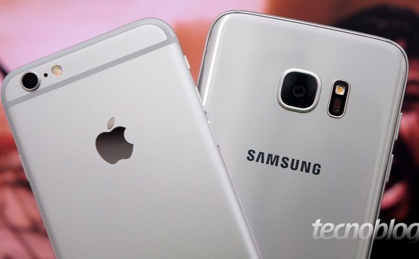 Samsung terá que pagar US$ 538,6 milhões por ter copiado patentes do iPhone