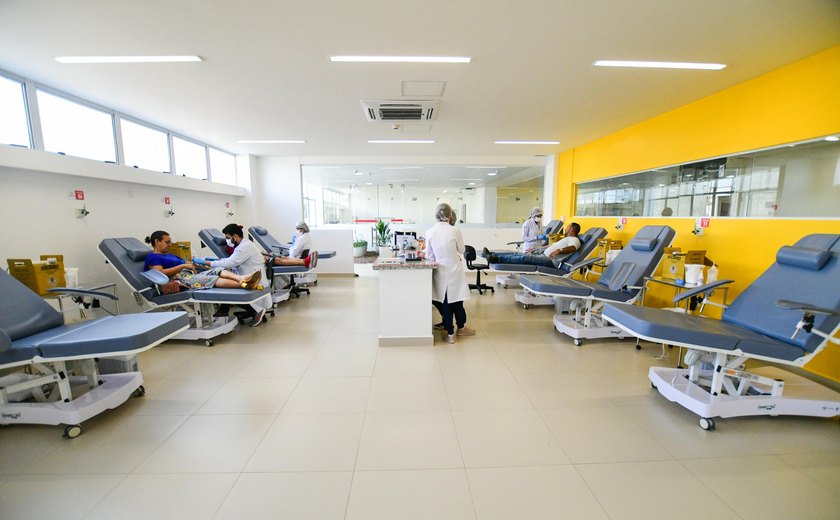 Unidade Via Expressa do Hemoal Maceió registra quase 20 mil doações de sangue nos dois anos de funcionamento