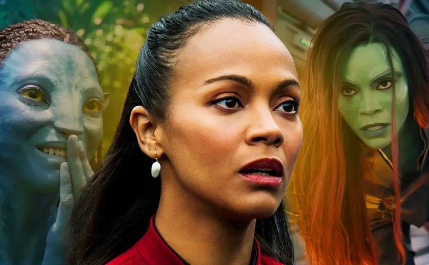 Zoe Saldaña se torna a atriz mais lucrativa da história graças a Avatar: Fogo e Cinzas