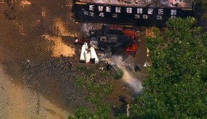 Estátua da Liberdade é esvaziada após explosão em tanques de gás