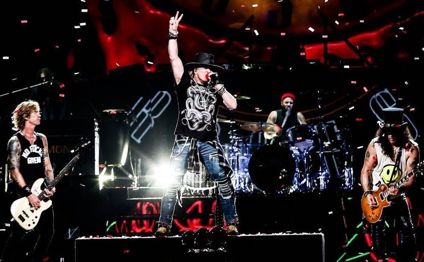 Guns N’ Roses anuncia oito shows no Brasil além do Rock in Rio
