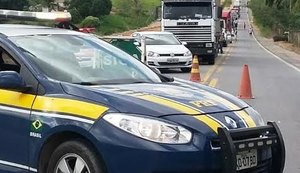 PRF informa interdição do km 52 da BR-101 na tarde de quinta em Fleixeiras