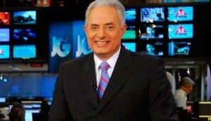 William Waack recebe stents no coração e é afastado por tempo indeterminado