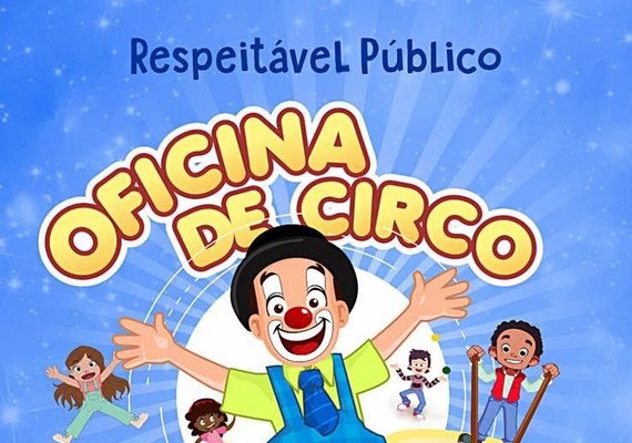 Oficina de Circo com o palhaço Mixuruca acontece no Maceió Shopping