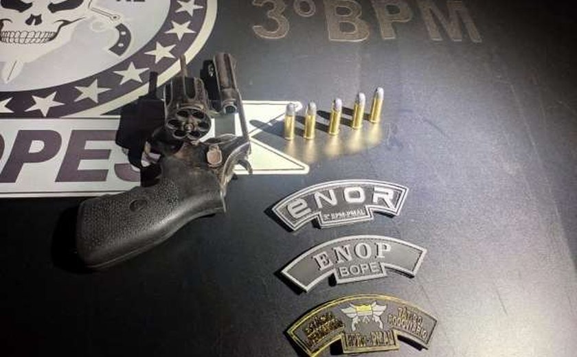 3° BPM apreende armas de fogo e recupera veículos furtados no agreste do estado