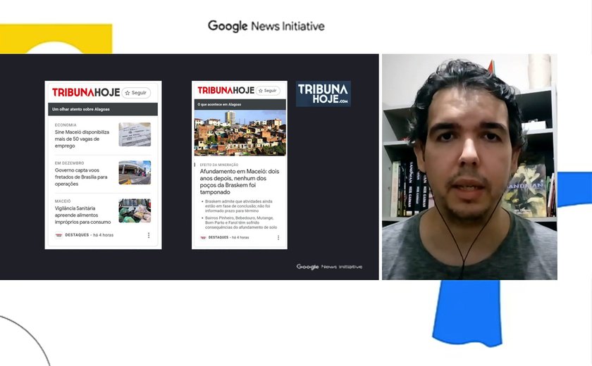Tribuna Hoje está entre veículos parceiros do Google Destaques