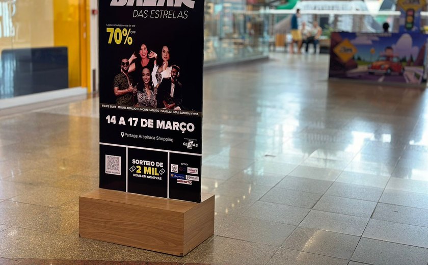 Bazar das Estrelas retorna com descontos exclusivos de até 70%