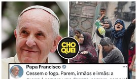 Bolsonaristas atacam o Papa Francisco por ter pedido cessar fogo entre Israel-Hamas