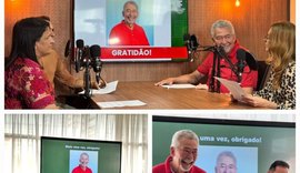 Paulão é homenageado pelo Ifal em inauguração de estúdio para ensino a distância