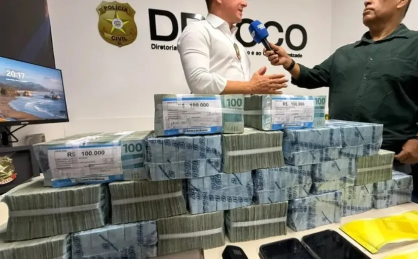 Apreensões de dinheiro vivo ultrapassam R$ 3 milhões em AL