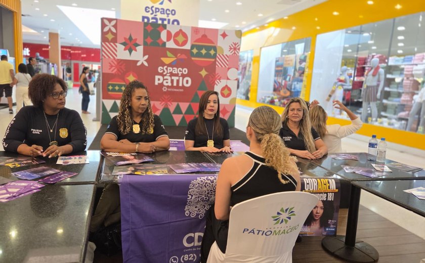 PC/AL intensifica combate à violência contra a mulher e expande rede de proteção em Maceió