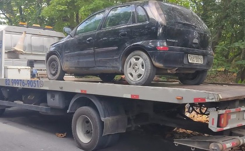 Polícia recupera veículo roubado em assalto na última quarta-feira