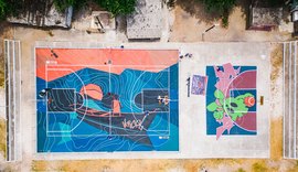 Prefeitura de Maceió e NBA entregam quadra de basquete no Vergel do Lago